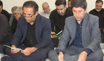 برگزاری مراسم زیارت عاشورا روز پنجم ماه محرم همراه با سخنرانی و مدیحه سرائی ذاکرین اهل بیت (ع)
