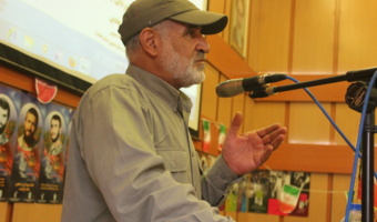 برگزاری محفل خاطره‌گویی رزمنده دفاع مقدس به مناسبت چهل و پنجمین سالگرد هفته دفاع مقدس
