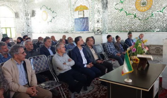 برگزاری نهمین کاروان ترویج بهره‌وری و الگوی کشت ملی محصولات زراعی با محوریت تغییر اقلیم و افزایش تاب‌آوری بخش کشاورزی در شهرستان تویسرکان