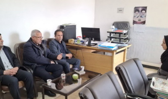 بازدید رئیس مرکز تحقیقات و آموزش کشاورزی و منابع طبیعی همدان از مدیریت جهاد کشاورزی فامنین