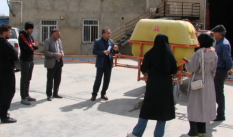 برگزاری کلاس آموزشی “  کالیبراسیون سمپاش‌ها و تنظیمات ادوات کشاورزی” در شهرستان بهار