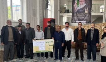 برگزاری دوره آموزشی و ترویجی در قالب طرح یاوران تولید با موضوع مبارزه با آفات و بیماریهای گندم و جو در شهرستان قهاوند