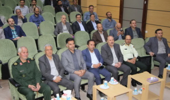 مراسم گرامیداشت شهدای جنگ رمضان و شهدای خدمت و سالروز آزادسازی خرمشهر در همدان