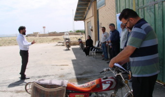 برگزاری کلاس آموزشی کنترل سن غلات در شهرستان رزن