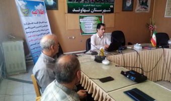 برگزاری دوره آموزشی با موضوع " کالیبراسیون کمباین " در شهرستان نهاوند