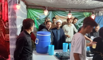 برپایی موکب عزاداری و سوگواری سرور و سالار شهیدان در ایام محرم در همدان