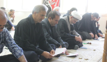 برگزاری آئین سوگواری ایام شهادت حضرت  اباعبدالحسین (علیه السلام) در روز هشتم ماه محرم