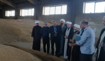 نظارت میدانی مسئولین نمایندگی ولی‌فقیه سازمان جهاد کشاورزی استان همدان بر روند خرید گندم در شهرستان ملایر