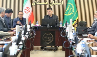 حضور رئیس مرکز تحقیقات و آموزش کشاورزی و منابع طبیعی استان همدان در جلسه شورای تحقیقات کشاورزی استان