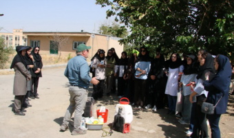 برگزاری دوره آموزشی-مهارتی و بازدید دانشجویان دانشگاه بوعلی سینا در ایستگاه تحقیقاتی اکباتان