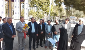 مراسم غبارروبی و عطرافشانی گلزار شهدا و تجدید میثاق با خون شهیدان در شهرستان اسدآباد