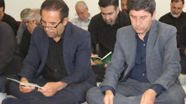 برگزاری مراسم زیارت عاشورا روز پنجم ماه محرم همراه با سخنرانی و مدیحه سرائی ذاکرین اهل بیت (ع)