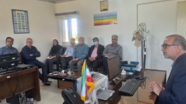 جلسه هماهنگی پیرامون سرمازدگی و آفات فصلی در ایستگاه تحقیقاتی اکباتان