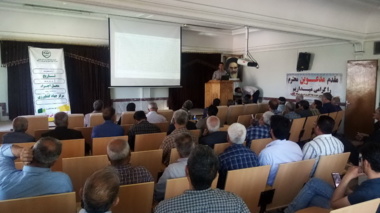 برگزاری برنامه حضور میدانی محققان معین با موضوع زراعت چغندرقند در شهرستان اسدآباد