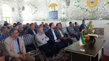 برگزاری نهمین کاروان ترویج بهره‌وری و الگوی کشت ملی محصولات زراعی با محوریت تغییر اقلیم و افزایش تاب‌آوری بخش کشاورزی در شهرستان تویسرکان