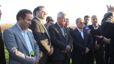 بازدید معاون وزیر جهاد کشاورزی از ایستگاه تحقیقاتی لک‌لک در شهرستان اسدآباد