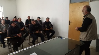 برگزاری دوره آموزشی با موضوع " کاشت انتظاری نخود خوراکی" در شهرستان ملایر