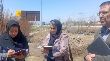 بازدید مشترک از مراکز عرضه نهال در سطح شهر همدان